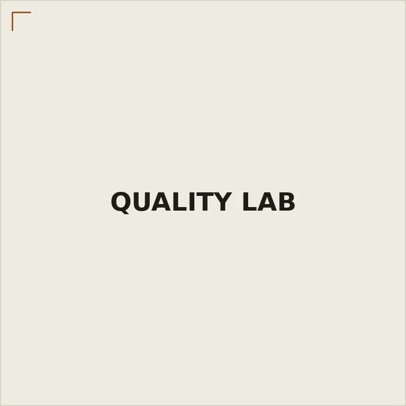 Quality testing lab