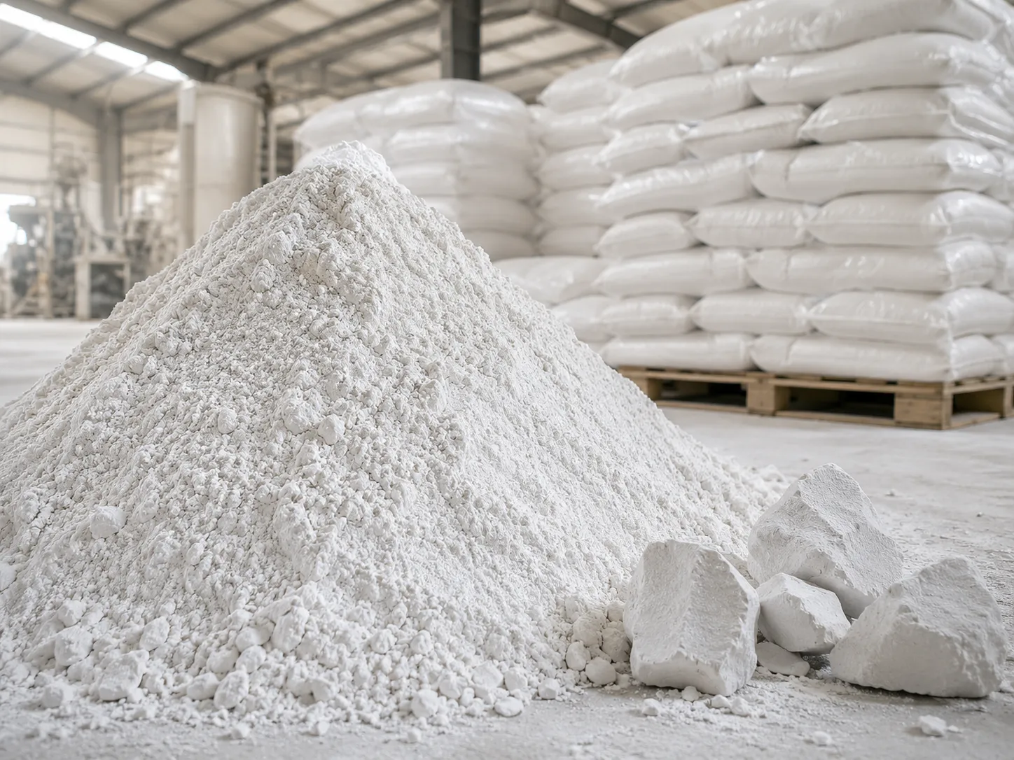 Gypsum powder